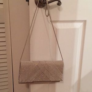 Gold Sparkly Evening Bag by Nina